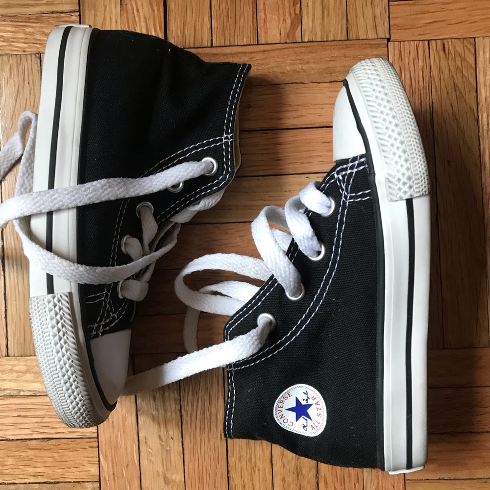 Black Toddler Converse
